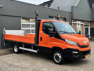Iveco Daily 35C14 2.3 375 Laadklep 500kg Trekhaak 3500kg trekgewicht Airco 2-Persoons Open laadbak Pick-up P-up Bakwagen Telefoonverbinding 1e eigenaar Euro 6 Bpm vrij !!!
