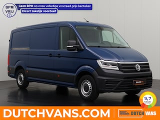 Volkswagen Crafter 2.0TDI 177PK DSG Automaat L3H2 Led | Werkplaats | Navigatie | Camera | Airco | Cruise | 3-Persoons | Trekhaak 3000Kg