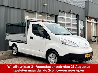 Nissan NV200 24kWh 100% electrische Pick-up Openlaadbak Airco Cruise controle Telefoonverbinding 2-Persoons Pick-up P-up  Ex gemeente ideaal voor camping groen rijden binnenstad !!