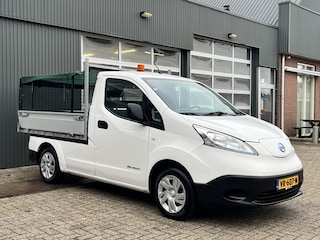 Nissan NV200 24kWh 100% electrische Pick-up Openlaadbak Airco Cruise controle Telefoonverbinding 2-Persoons Pick-up P-up  Ex gemeente ideaal voor camping groen rijden binnenstad !!
