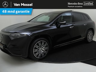 Mercedes-Benz EQS SUV 450 4MATIC AMG Line 7p 108 kWh / Stoelverwarming / Stoelverkoeling / Memory-Stoelen / Night-Pakket / Panorama-schuifdak / 360Graden-Camera / Achteras-Besturing /