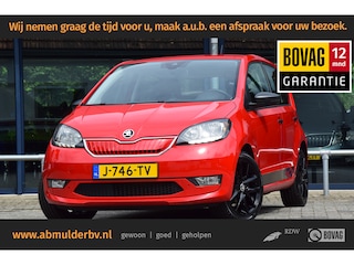 Skoda Citigo EV Ambition | Volledig Elektrisch | Org. NL | BOVAG Garantie | Stoelverwarming | PDC Achter | Climate Control | 16'' Velgen | DAB Radio | Bluetooth Telefoonverbinding |