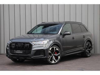 Audi Q7 55 TFSI e quattro S-line | 394PK | Luchtvering | Keyless-go | Sfeerverlichting | Memory | Bose | Pano | Leder | ACC | Standkachel | Trekhaak | 2020.