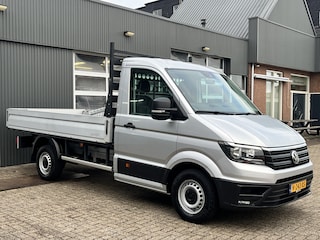 Volkswagen Crafter 35 2.0 TDI Airco Cruise Control Trekhaak 3500kg trekgewicht Open laadbak Navigatiesysteem Apple carplay Euro 6 Open laadbak Pick-up p-up Bakwagen 1e eigenaar Telefoonverbinding