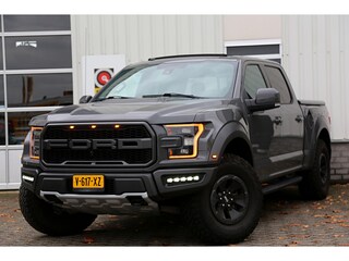 Ford F-150 USA 3.5 V6 Ecoboost 4WD SuperCrew Raptor*NL-Auto*Perfect Onderh.*Pano/PrinsLPG/Trekhaak/B&O/Sync/Carbon/UnderCover/Apple Carplay-Android/Memorie/360Camera/Stoelverw.V+A/Stuurverw./Stoelkoeling/VOL*