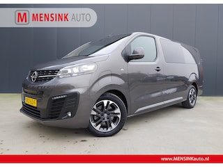 Opel Vivaro 50kWh L3H1 Innovation DUBBEL CABINE APPLE CARPLAY CAMERA HALF LEER LED NAVI CRUISE TREKHAAK