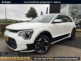 Kia Niro EV DynamicLine 64.8 kWh | Eerste Eigenaar | Navigatie | Adaptieve Cruise Control | Half Leder | Parkeersensoren | Enz...