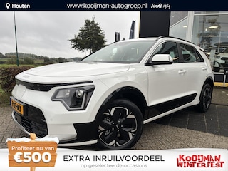 Kia Niro EV DynamicLine 64.8 kWh | Eerste Eigenaar | Navigatie | Adaptieve Cruise Control | Half Leder | Parkeersensoren | Enz...