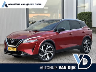 Nissan Qashqai 1.3 MHEV Xtronic Tekna Plus | Nappa Leder/20-inch/Head-Up/Cruise Adaptief