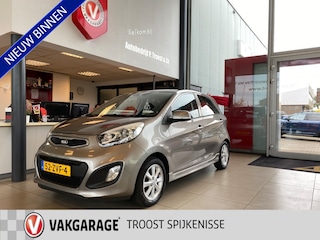Kia Picanto 1.2!!!! CVVT ISG Super Pack,Climatecontrol,Keyless,Spraakbediening,Elektrischpakket,Side-Skirts,Aux Ipod Usb Aansluiting,14 Inch Lmv