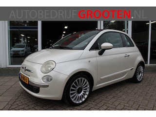 Fiat 500 1.2 Lounge LEER / PANO