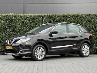 Nissan Qashqai 1.2 ACENTA, NAVI, CRUISE, CAMERA, PDC, ECC-AIRCO, STOELVERWARMING, TREKHAAK, LICHTMETAAL 17"