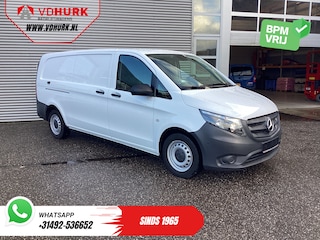 Mercedes-Benz Vito 116 CDI Aut. L2 BPM VRIJ! Carplay/ Stoelverw./ 270Gr. Deuren/ Cruise/ Airco/ Navi/ Camera/ PDC