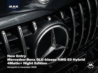 Mercedes-Benz GLE AMG 53 Hybrid 4Matic+, pano, 22", luchtv., Burmester, HUD, ACC, memory, 360 camera, keyless, privacy