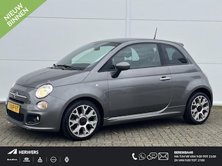 Fiat 500 0.9 TwinAir Turbo 500S / achterspoiler/ Bluetooth telefoonvoorbereiding/ lederen/stof bekleding/