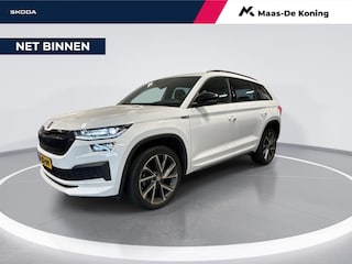 Skoda Kodiaq 1.5 TSI 150pk DSG Sportline Business · Camera · Canton Audio · Elek. Bestuurdersstoel + Geheugen · Keyless Entry/Start · Stuur- & Stoelverwarming · ACC · Elek. Achterklep ·