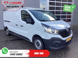 Renault Trafic 1.6 dCi 120 pk L2 BPM VRIJ! NL Auto/ 3 Pers./ Imperiaal/ Navi/ Airco/ Cruise/ PDC/ Trekhaak