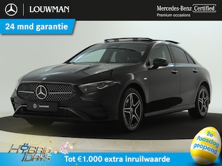 Mercedes-Benz A-klasse 250 e Business Solution AMG | Trekhaak | Nightpakket | parkeerpakket met achteruitrijcamera | Verwarmde stoelen vooraan | Antidiefstalpakket URBAN GUARD PLUS | KEYLESS GO-comfortpakket | Extra USB-poorten |