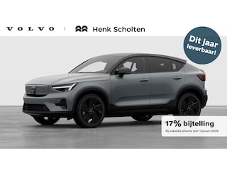 Volvo EC40 Single Motor Extended Range Ultra Black Edition | Verwacht Dec. 2025 | 360º Camera | Extra Getint Glas | Harman Kardon Premium Audio | Elektrisch Verstelbare Voorstoelen | Keyless Entry | Stoel/Stuurverwarming |