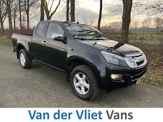 Isuzu D-Max 2.5 TD Extended 164pk Cab LS 4WD BPM Vrij! Lease €299 p/m, Trekhaak, Airco, Leder, Cruise controle.