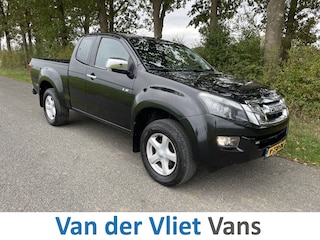 Isuzu D-Max 2.5 TD Extended 164pk Cab LS 4WD BPM Vrij! Lease €299 p/m, Trekhaak, Airco, Leder, Cruise controle.