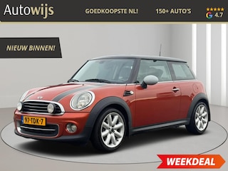Mini Cooper 1.6 10 Years II|NAVI|LEDER|LM-VELG|H&K|Goed onderhouden