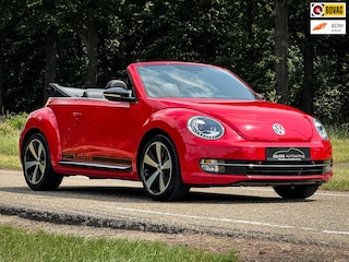 Volkswagen Beetle Cabriolet 1.4 TSI Sport | Clima | Cruise | Navi | Leder | Stoelverw. | Windscherm | PDC |