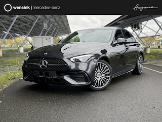 Mercedes-Benz C-klasse 300e Business Solution AMG | Night | Panoramaschuifdak | DIGITAL LIGHT | 19" multispaaks Velgen | 360° camera | Dodehoekassistent |