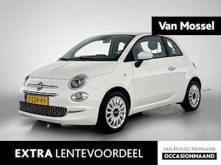 Fiat 500 1.0 Hybrid Lounge | Apple Carplay/Android Auto | Parkeersensoren | Airco | 15" Lichtmetalen velgen