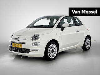 Fiat 500 1.0 Hybrid Lounge | Apple Carplay/Android Auto | Parkeersensoren | Airco | 15" Lichtmetalen velgen