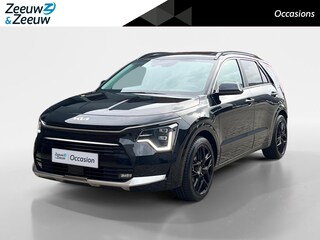 Kia Niro 1.6 GDi Hybrid DynamicPlusLine | 18'' inch LMV | All-Seasonbanden | Glazen schuif-/kanteldak | Stoel- en stuurverwarming | Elektrisch bedienbare achterklep | Dodehoekassistentie | Achteruitrijcamera | Navi | LED-verlichting | Parkeersensoren voor- en achter