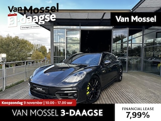 Porsche Panamera Sport Turismo 2.9 4 E-Hybrid Platinum Edition | SPORTDESIGN | SPORTCHRONO | PASM | PDLS | 21 INCH | PANORAMA/SCHUIF-KANTELDAK | BOSE AUDIO | SFEERVERLICHTING | BTW AUTO | VULKAANGRIJS |