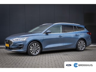 Ford Focus Wagon 1.0 EcoBoost Hybrid Titanium X Nieuw Model | Parkeercamera | Winter-Pack | LED koplampen | Privacy-glass | AGR-stoel | B&O Audio