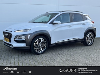 Hyundai Kona 1.6 GDI HEV Premium Sky /airco (automatisch)/ Apple Carplay/Android Auto/ cruise control adaptief met Stop&Go/ elektrisch schuif-/kanteldak/
