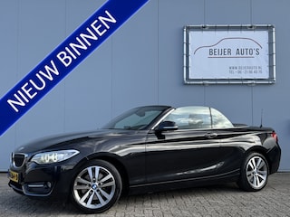 BMW 2-serie Cabrio 220i Automaat/Trekhaak/Dealer/1e eigenaar.