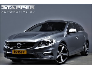 Volvo V60 2.0 T4 191pk R-design Automaat Org.NL Schuifdak/Trekhaak/Camera/Keyless/Cruise/Leer/Stoelverw./Lmv18’’