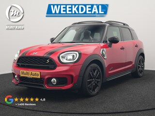 Mini Countryman 2.0 Cooper S E ALL4 JCW Plug In Hybrid 220pk Dealer O.H PHEV | Panodak | Head Up | Camera | Alcantara Sportstoelen Verwarmd | Apple Carplay | Cruise Control | Keyless | Virtual | Navigatie | DAB |