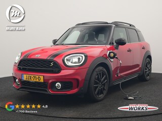 Mini Countryman 2.0 Cooper S E ALL4 JCW Plug In Hybrid 220pk Dealer O.H PHEV | Panodak | Head Up | Camera | Alcantara Sportstoelen Verwarmd | Apple Carplay | Cruise Control | Keyless | Virtual | Navigatie | DAB |