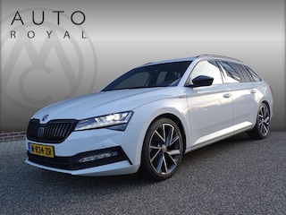 Skoda Superb Combi 1.5 TSI ACT Sportline Business AUTOMAAT | ALCANTARA SPORT INTERIEUR | PANORAMADAK | NAVIGATIE | CAMERA | SFEERVERLICHTING | CRUISECONTROL | PARKEERSENSOREN | ELEKTRISCHE STOELEN | AFNEEMBAAR TREKHAAK | VIRTUELE DISPLAY |