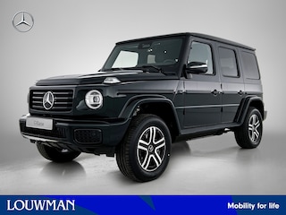 Mercedes-Benz G-klasse 580 met EQ-Technologie 116 kWh | Adaptieve Cruisecontrol | Voertuigbescherming GUARD 360° Plus | G-turn | Smartphone integratie |  Reservewiel cover | Multibeam LED | 360°-camera |