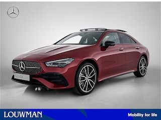 Mercedes-Benz CLA 250 e Business Solution AMG | AMG Line Plus pakket | Trekhaak | Panoramaschuifdak | Memorypakket Voorstoelen | Antidiefstalpakket GUARD 360° Plus | Nightpakket | 360° camera | Head-up display |