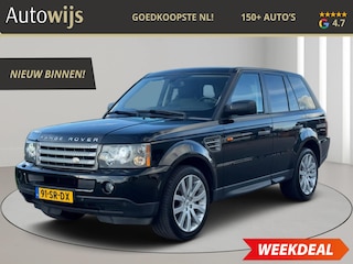 Land Rover Range Rover Sport 4.2 V8 Supercharged|390PK|LEDER|H&K|NL AUTO|GOED ONDERHOUDEN|NAVI|MEMORY