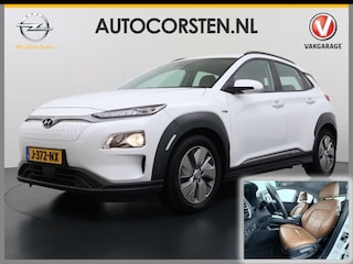 Hyundai Kona EV 64kWh Leder Warmtepomp Camera Adap. Cruise + stop&go Apple Carplay Android Comfort Ecc Pdc Navi* Isofix DAB Led Lmv 17" Lane Assist FCA Keyless 1e Eigenaar Origineel Nederlandse Auto