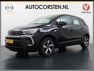 Opel Crossland T 131PK AUT-6 Apple Carplay Android Auto Navi* Ecc Cruise Control Camera Stoel+Stuurverwarming Pdc Elegance DAB Bluetooth Lane Assist Led Winter Pakket Parkeer Pakket Mooie en complete Opel Crossland! € 32.000 nieuw! EURO6