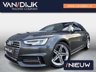 Audi A4 Avant 2.0 TFSI MHEV Sport S line edition 190PK ✓B&O Sound ✓Massagestoel Half Leder ✓Full LED ✓Navigatie ✓Drive Select ✓Bluetooth Telefoon & Media ✓Climate ✓Cruise ✓Parkeersensoren ✓Lichtmetaal 18" ✓Trekhaak