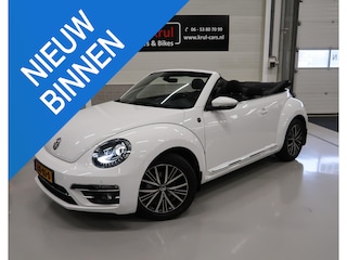 Volkswagen Beetle Cabriolet 1.4 TSI Sound 150pk Automaat Navigatie 1e Eigenares App connect Stoelverwarming Xenon Windscherm Dealer onderhouden Nette staat