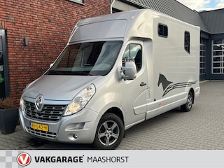 Renault Master T35 2.3 dCi L3 BTW Paardenwagen Automaat/AchteruitrijCam./Trekhaak/LM-16"/Clima/Airco/Cruise/Navi/Bluetooth