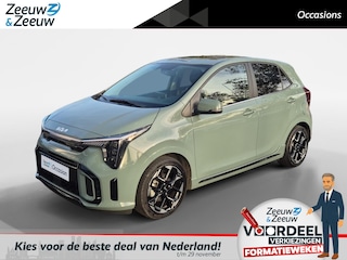 Kia Picanto 1.0 DPI GT-Line | Airco | Navi | Camera | LM Velgen | Leder | Stoelverwarming | Stuurverwarming | Schuifdak |