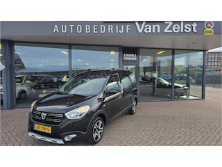 Dacia Dokker 1.2 TCe Stepway, AIRCO, Multimediasysteem, Navigatie, Bluetooth, Voorstoelen verwarmd,Parkeersensoren, Cruise control, Camera, Elektrische ramen en spiegels, Nw Distr.Ketting, Nette auto, BOVAG Garantie