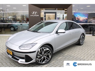 Hyundai Ioniq 6 Lounge 77.4 kWh | Leder | 360 camera | Elektrische voorstoelen met geheugenfunctie | Parkeersensoren voor en achter |